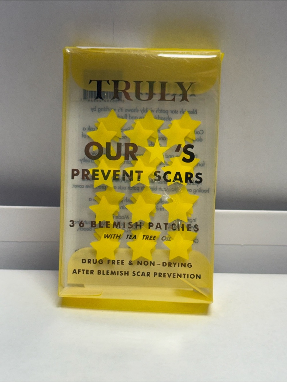 Truly Beauty Our Stars Prevent Scars Blemish Patches 36 Ct Tea Tree Oil Acne NEW